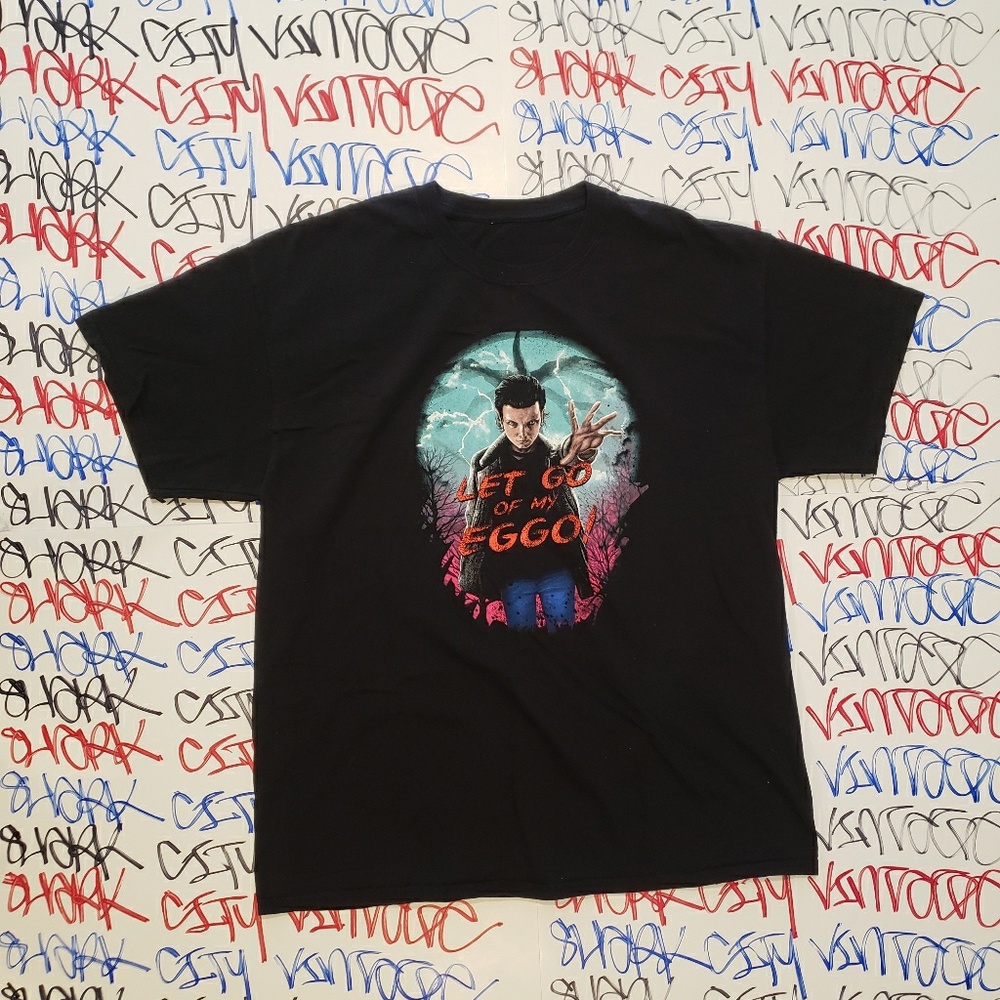 Stranger Things Lego My Eggo T Shirt XL